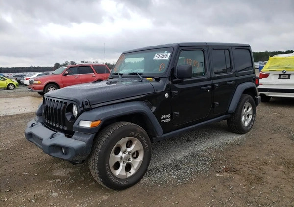 Jeep Wrangler cena 69000 przebieg: 124000, rok produkcji 2018 z Wągrowiec małe 79